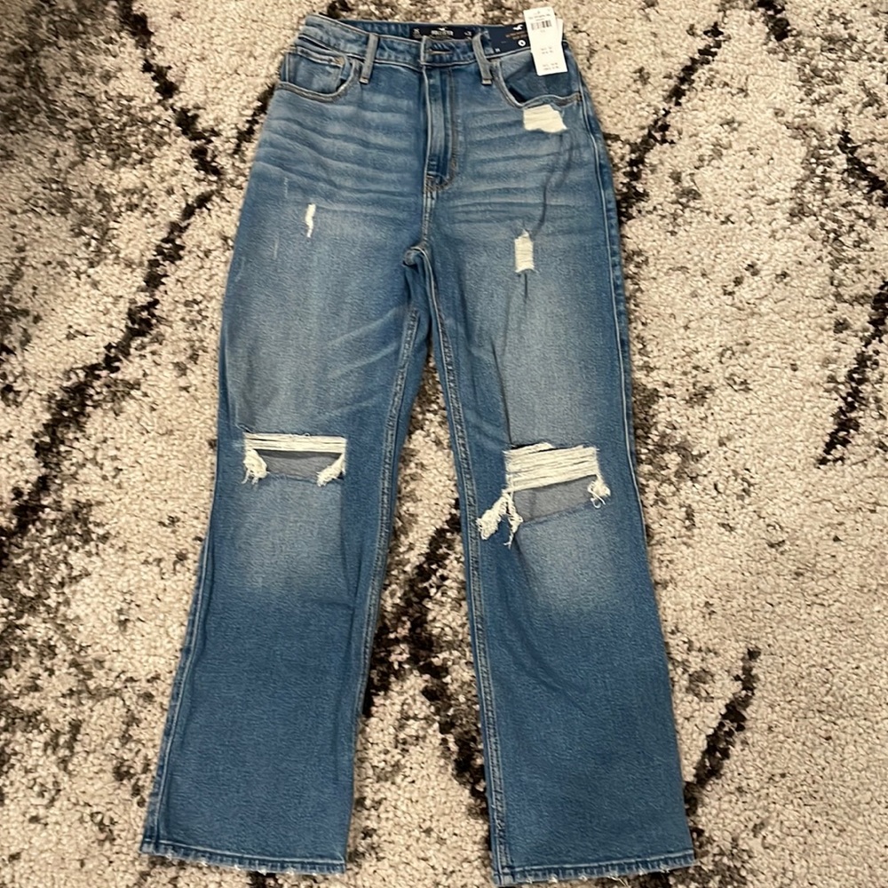 Hollister Ultra High-Rise Dad Jean